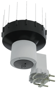 DP80 PRO Wireless self-draining rain gauge sensor with new 3.5 cm raised rain funnel including bird guard